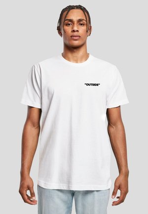 Print T-shirt - white