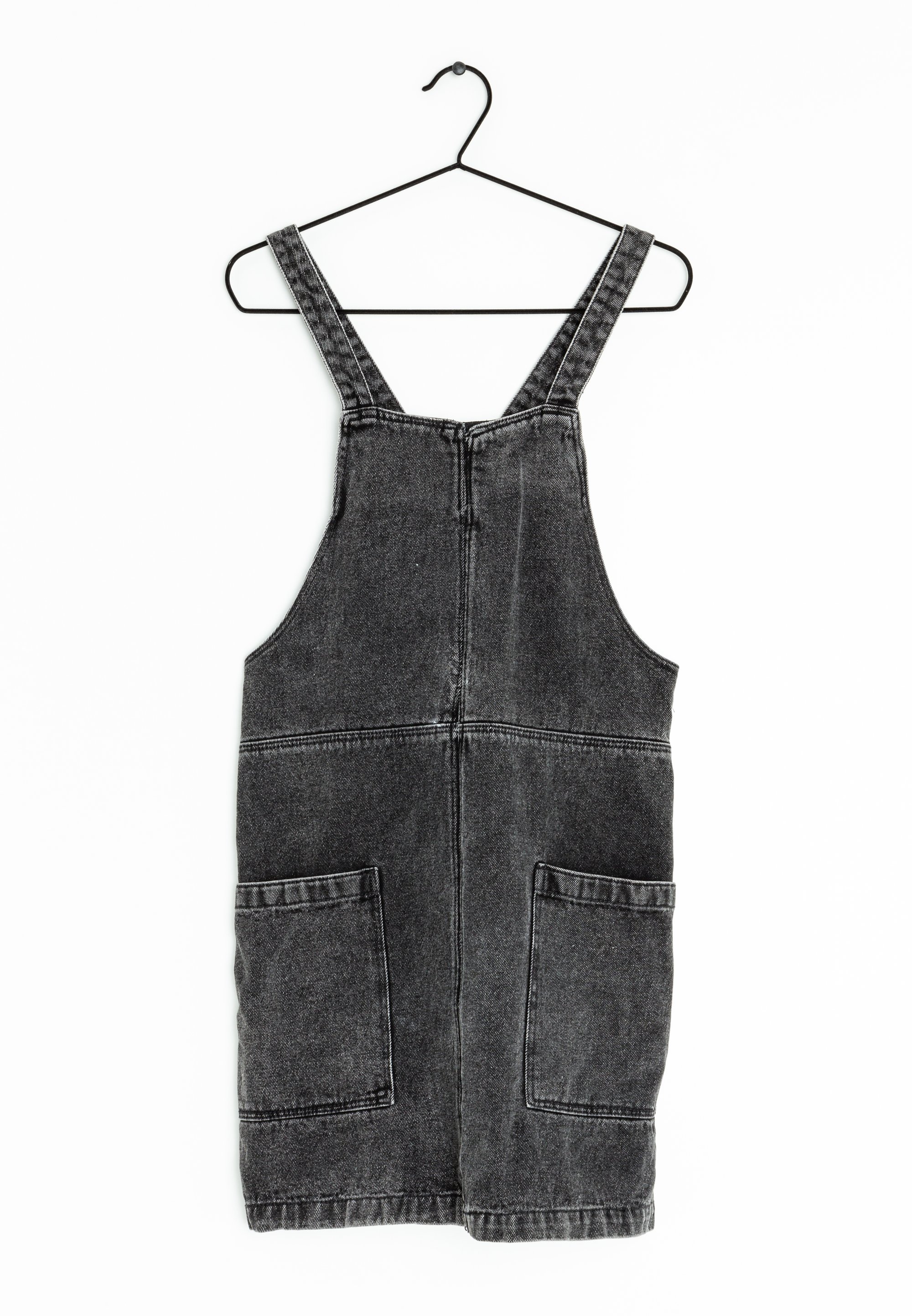 monki denim pinafore dress Monki mini denim dungaree dress in midwash blue