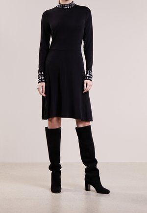 Jerseykleid - black