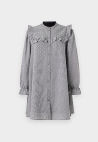 PCJENNYA DRESS - Shirt dress - black/multi coloured