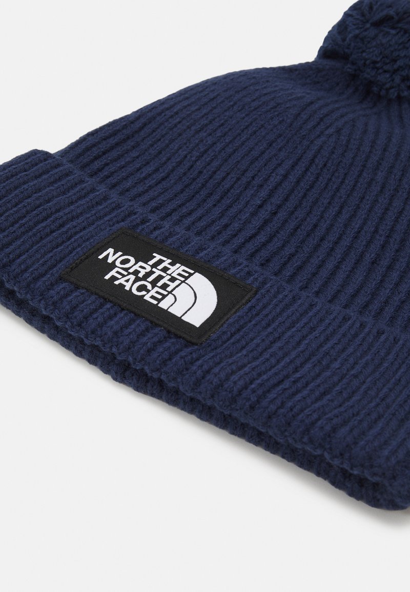 navy blue north face beanie