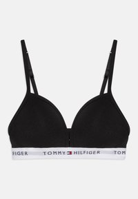 Tommy Hilfiger - TRIANGLE BRA FIXED FOAM - Sujetador básico - black Imagen en miniatura 1