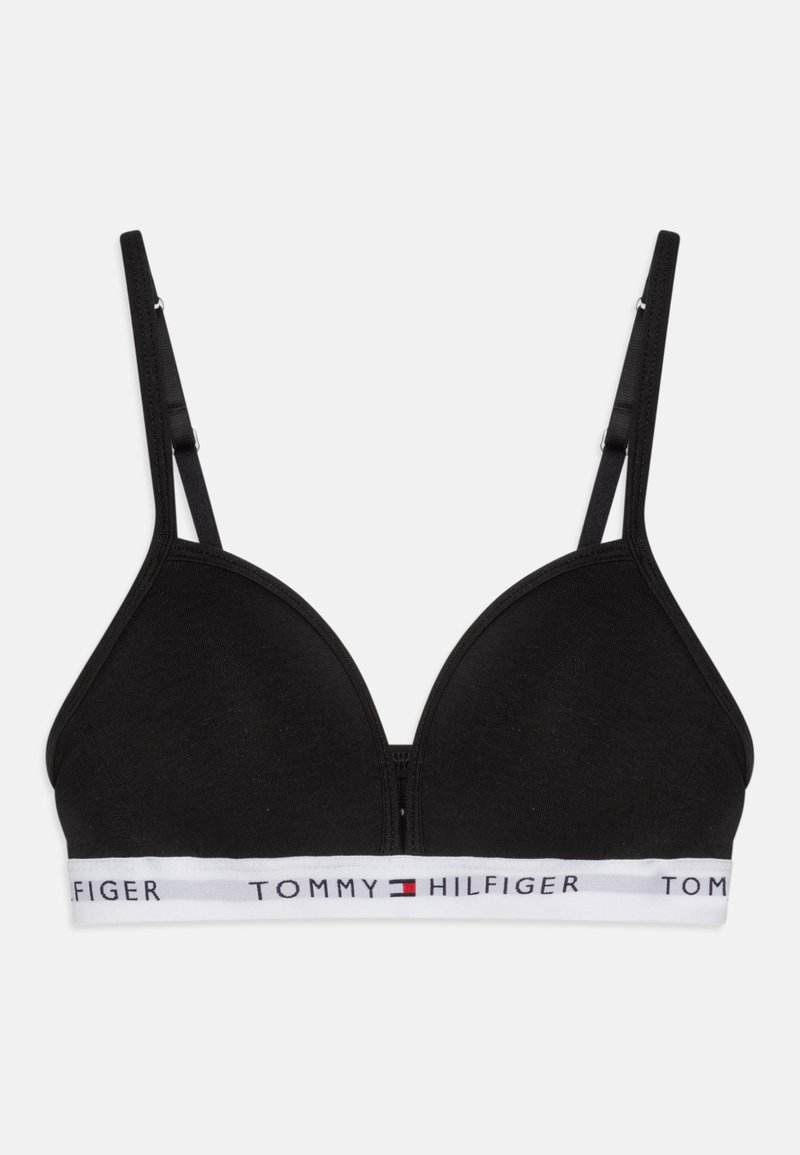 Tommy Hilfiger - TRIANGLE BRA FIXED FOAM - Sujetador básico - black, Ampliar