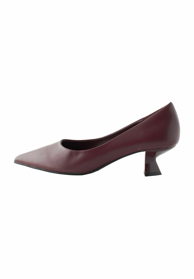 Next WIDE FIT FOREVER COMFORT KITTEN HEEL COURT - Avokkaat - wine red