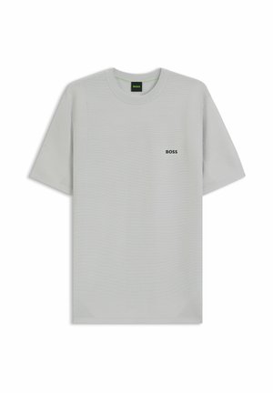 BOSS URBAN COMMUTER - Print T-shirt - light grey four
