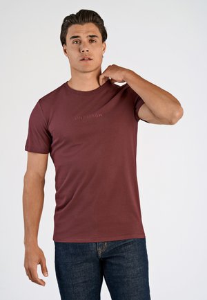 Lindbergh TEE - Camiseta básica - burgundy