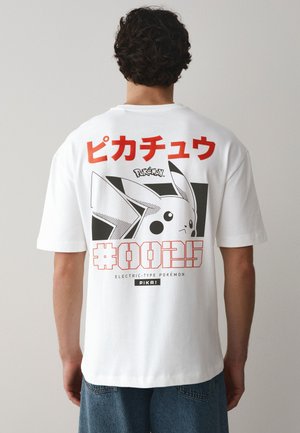 Next, REGULAR FIT - JAPANESE POKEMON  - T-Shirt print - white