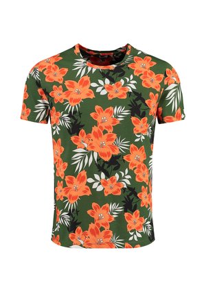 Key Largo MT KLTOUR ROUND - T-shirt con stampa - mint green/menta