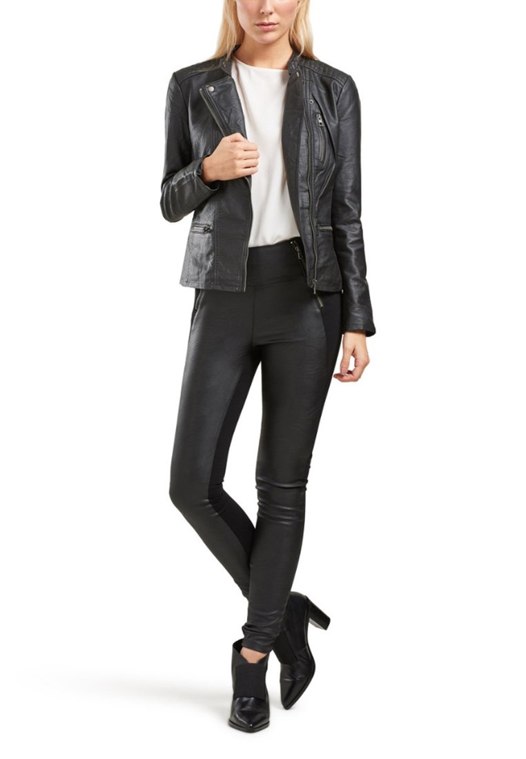 ONLY ONLFREYA - Kunstlederjacke - phantom