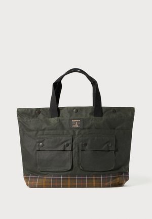 FIELD WAX TOTE BAG UNISEX - Cabas - sage/classic
