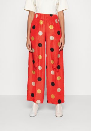 ASPESI PANTALONE  - Nohavice - fondo arancio