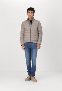 Belstaff CIRCUIT  - Páperová bunda - chrome grey