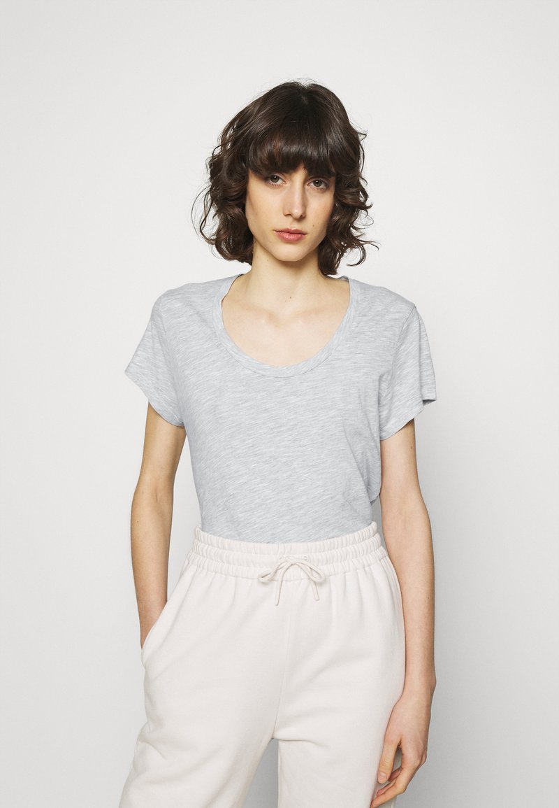 Damen T-Shirts | American Vintage JACKSONVILLE ROUND NECK T-Shirt basic polaire chine/grau - LI72784 Damen T-Shirts | American Vintage JACKSONVILLE ROUND NECK T-Shirt basic polaire chine/grau - LI72784