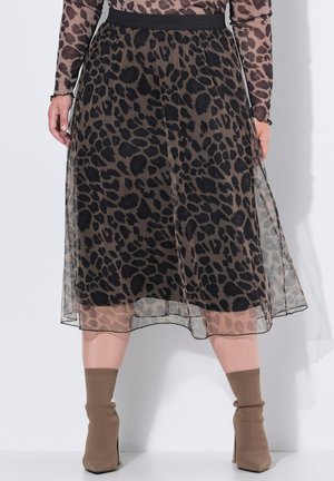 Falda acampanada - black