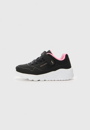 UNO LITE - Športni copati - black/rose gold-coloured
