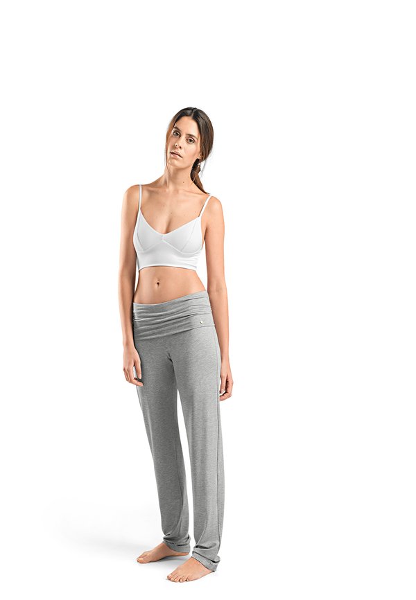 YOGA - Leggings - Hosen - grit melange