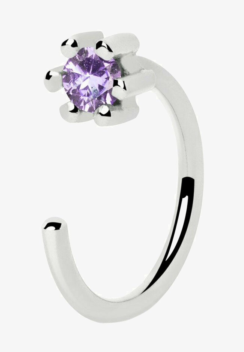 Singularu SOPHIE - Pendiente individual - lavanda plata