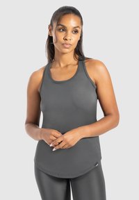 Smilodox MEGGY RACERBACK TOP - Top - anthrazit