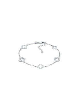 LUCKY CLOVER - Bracelet - silberfarben