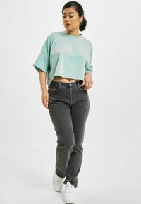 DEF LOVE - Pikkade varrukatega topp - aqua