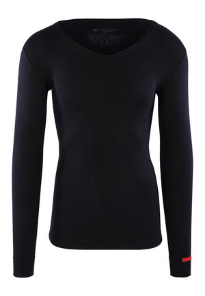 THERMAL LONGSLEEVE -V-NECK - Undertrøjer - black