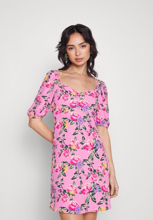 Vero Moda Petite VMNYA SHORT FLARE DRESS - Kasdienė suknelė - cyclamen/neel