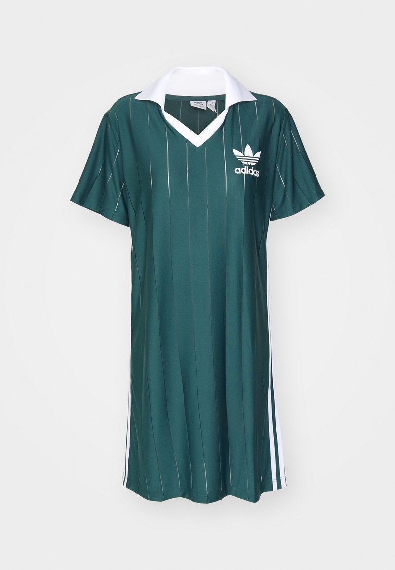 adidas Originals ADICOLOR 3-STRIPES PINSTRIPE - Jersey dress - mineral green /green - Zalando.co.uk adidas Originals ADICOLOR 3-STRIPES PINSTRIPE - Jersey dress - mineral green /green - Zalando.co.uk