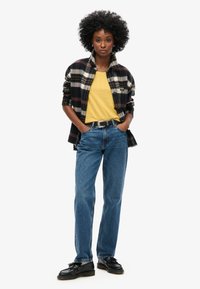 Superdry & Co SCOOP NECK TANK - Top - sauterne yellow