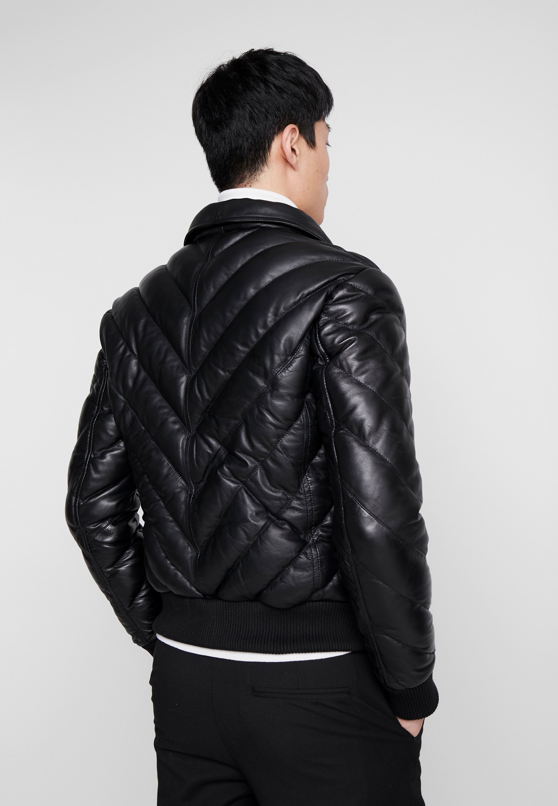 Serge Pariente FLASH Skinnjakke black Zalando.no Serge Pariente FLASH Skinnjakke black Zalando.no