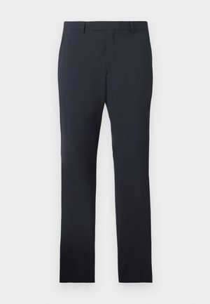 Jūriniai oficialūs kelnių pagaminti iš lygaus audinio. Juos išskiria plokščias priekinis dizainas, diržo kilpos ir šoninės kišenės, su pritaikytu tiesiu kojų modeliu.