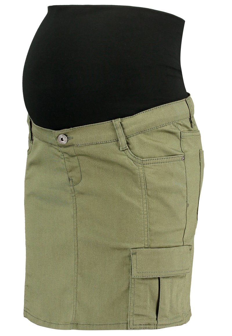 Supermom Minirok olijfgroen