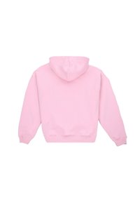 Dropsize LOGO ZIP - Mikina s kapucí - pink