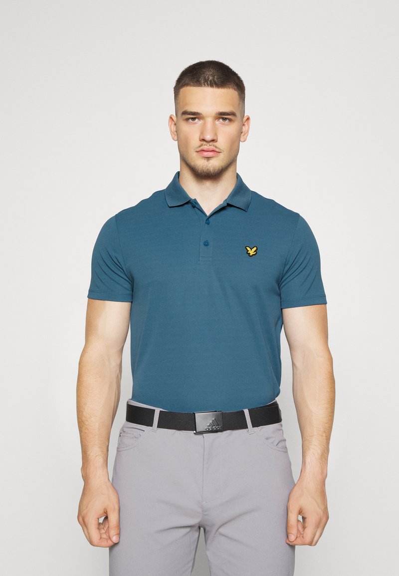 Lyle & Scott GOLF TECH Polo shirt azure/light blue Zalando.co.uk