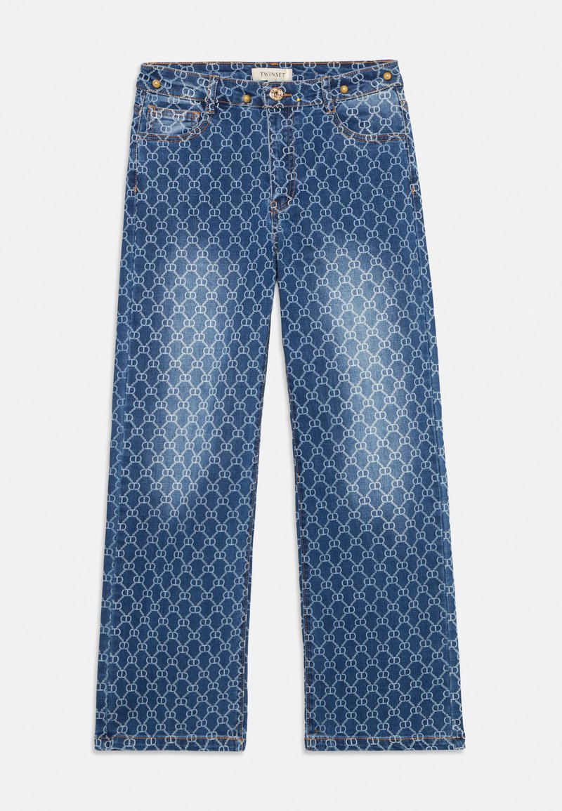 TWINSET Wijde jeans blauw
