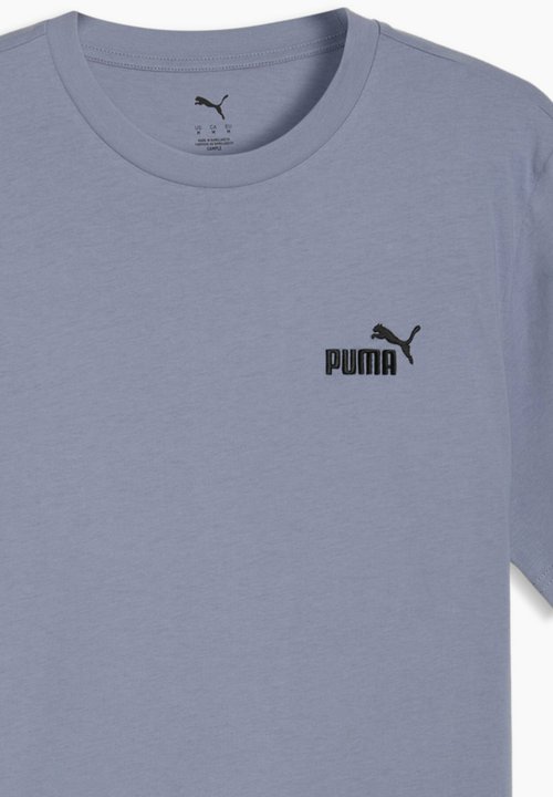 PUMA LOGO TEE - Basic T-shirt - gray sky — photo 6