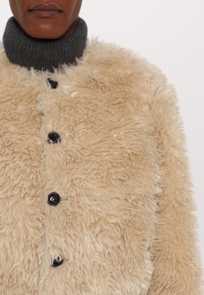 STAND STUDIO LUCINE JACKET - Talvejope - black/off white
