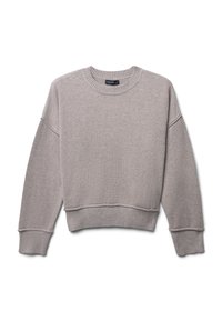 GIROCOLLO - Sweatshirt - beige chiaro melange