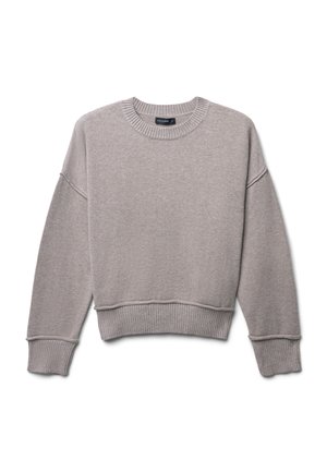 GIROCOLLO - Sweatshirt - beige chiaro melange