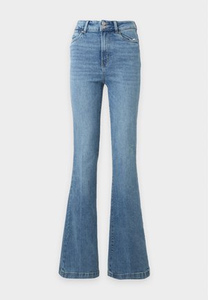 Vero Moda Tall, VMTANNA  - Τζιν καμπάνα - light blue denim