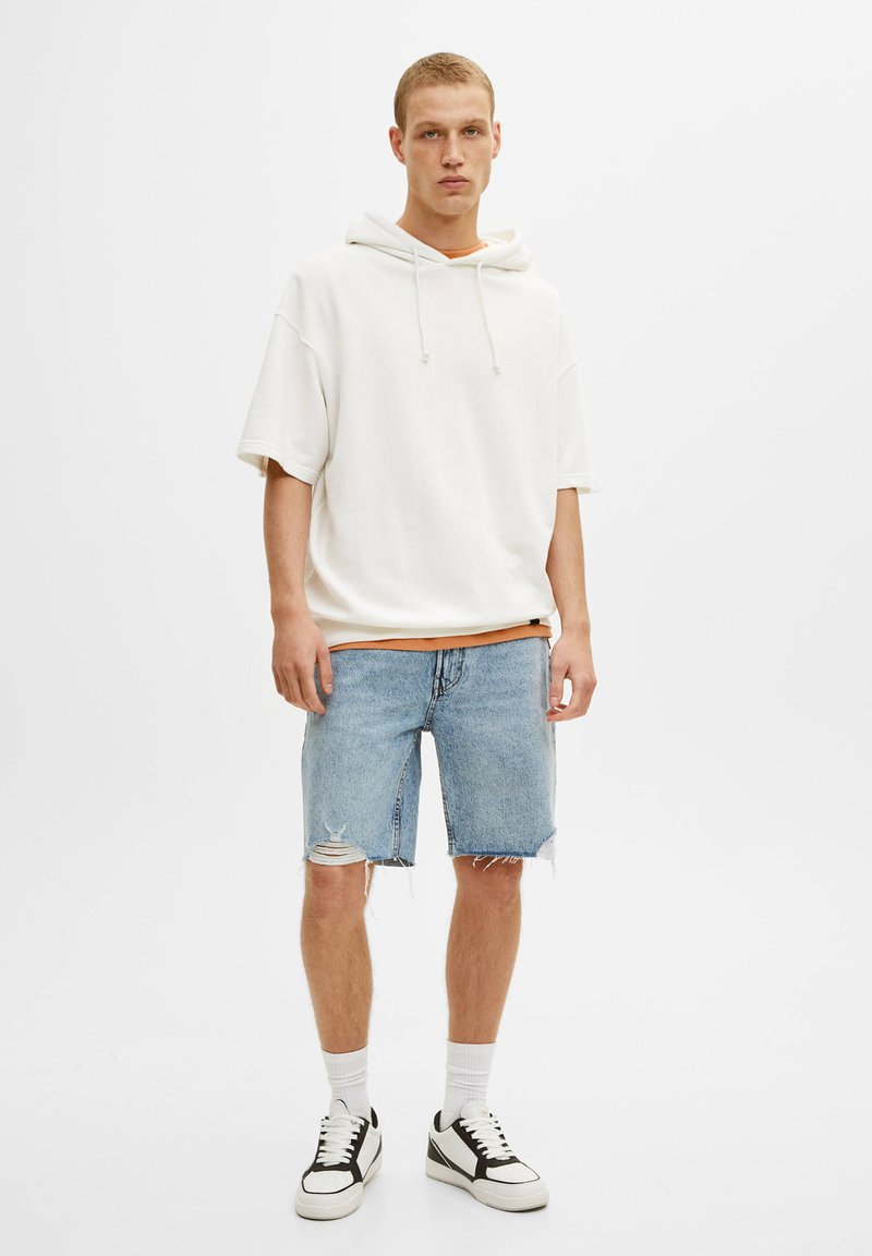 Herren Kapuzenpullover | PULL&BEAR PLUSH Kapuzenpullover off-white/offwhite - PB63331 Herren Kapuzenpullover | PULL&BEAR PLUSH Kapuzenpullover off-white/offwhite - PB63331