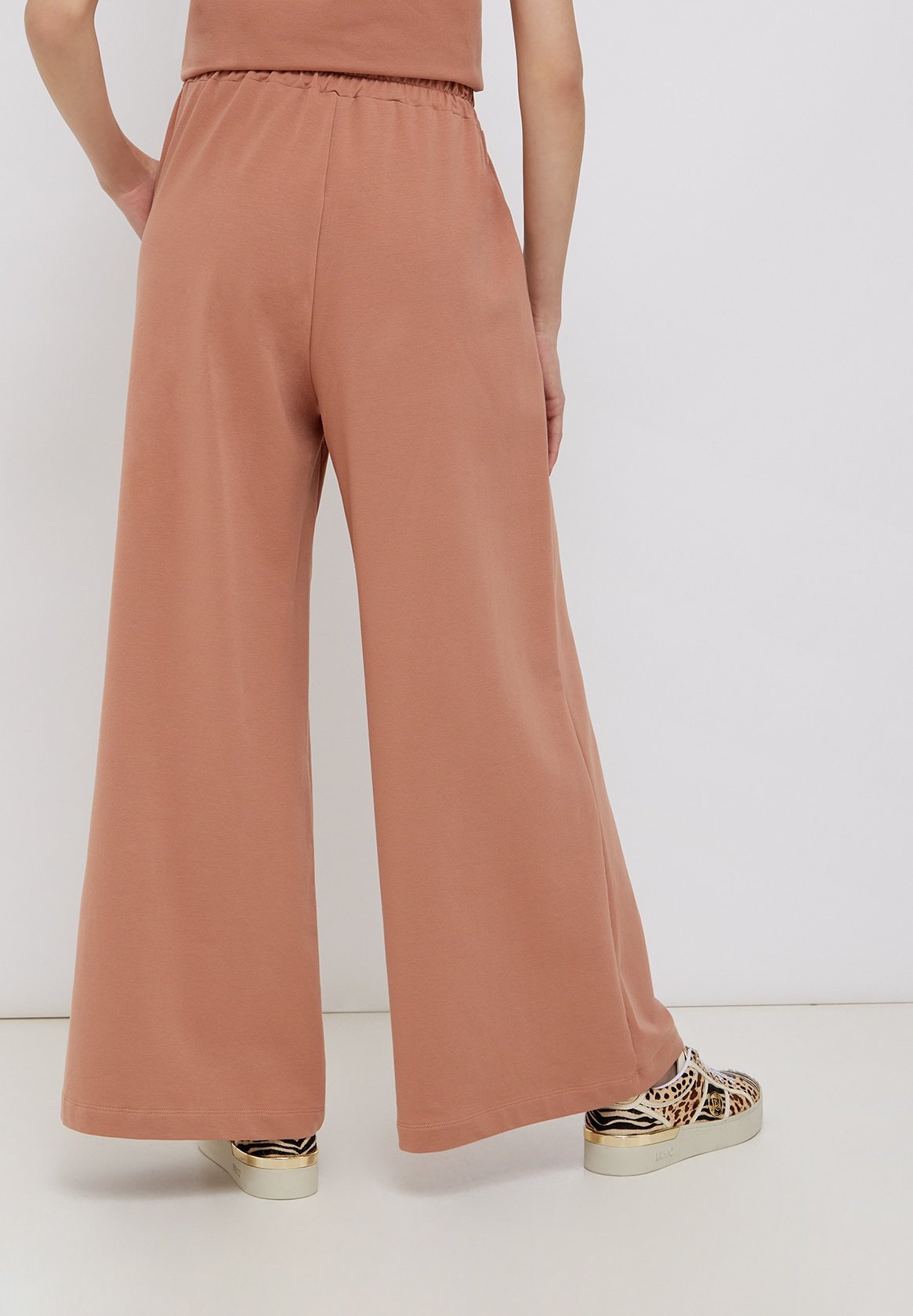 Liu Jo Jeans PALAZZO TROUSERS - Pantalones deportivos - pink/rosa - Zalando .es