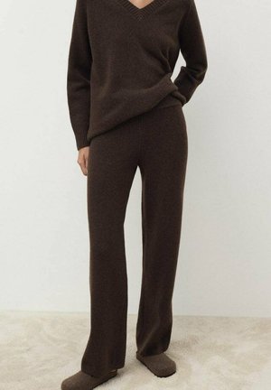 STRAIGHT - Housut - brown