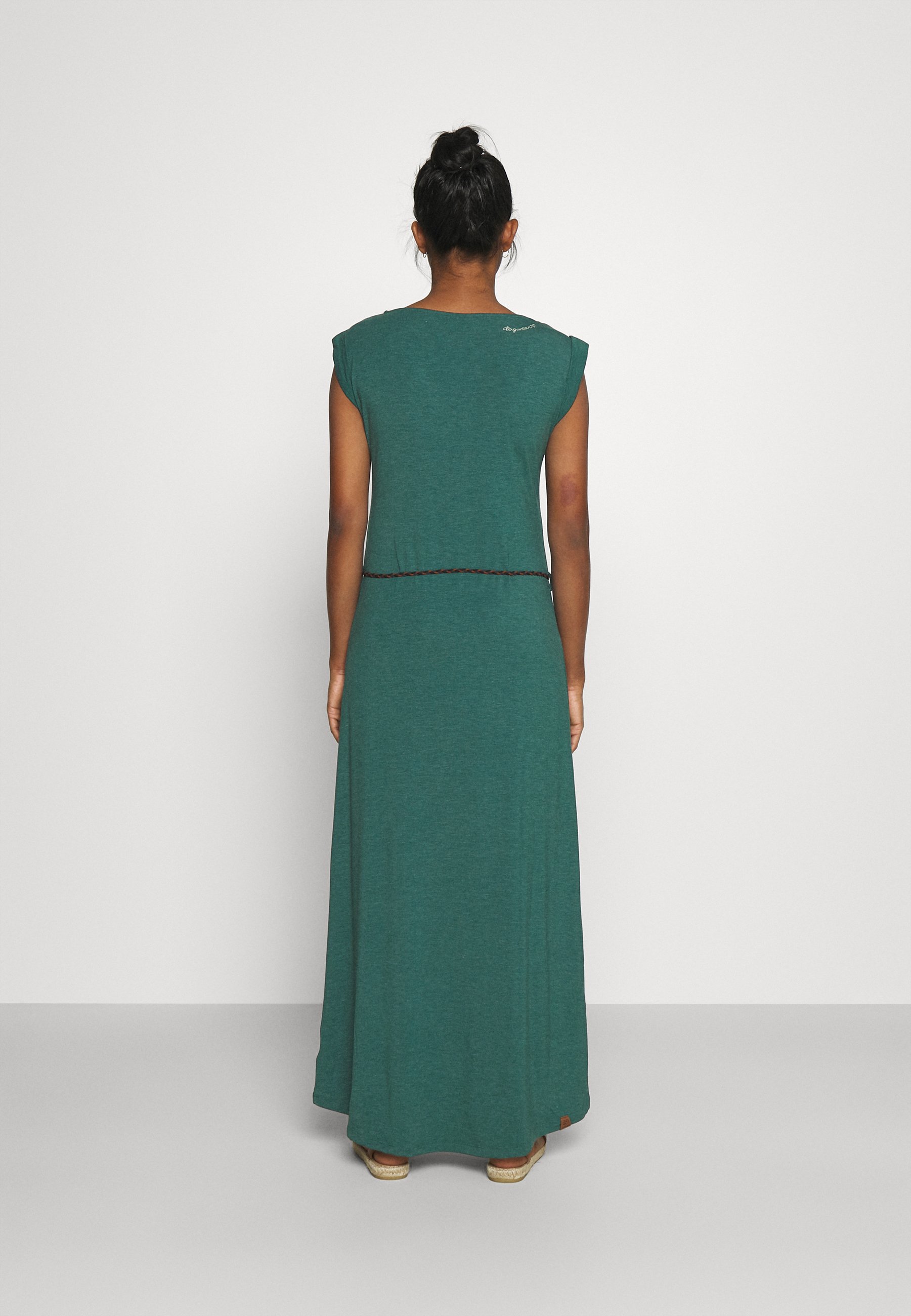 Ragwear TAG LONG - Maxikleid - dark green/dunkelgrün - Zalando.de