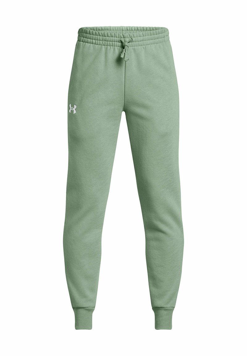Under Armour - RIVAL JOGGERS - Verryttelyhousut - silica green, Suurenna