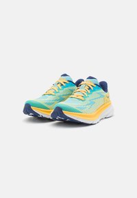 HOKA CLIFTON YOUTH UNISEX - Sportbačiai - swim day/lettuce