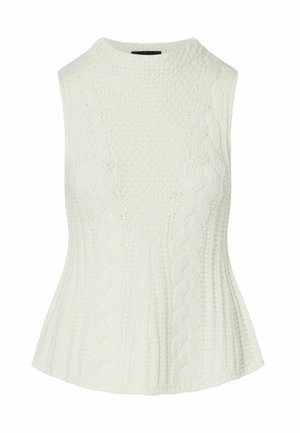 LIU JO, LIU JO CABLE KNIT TOP - Haut - white