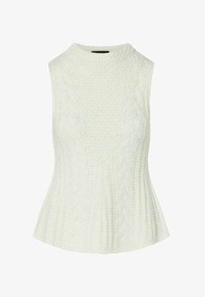 LIU JO, LIU JO CABLE KNIT TOP - Haut - white