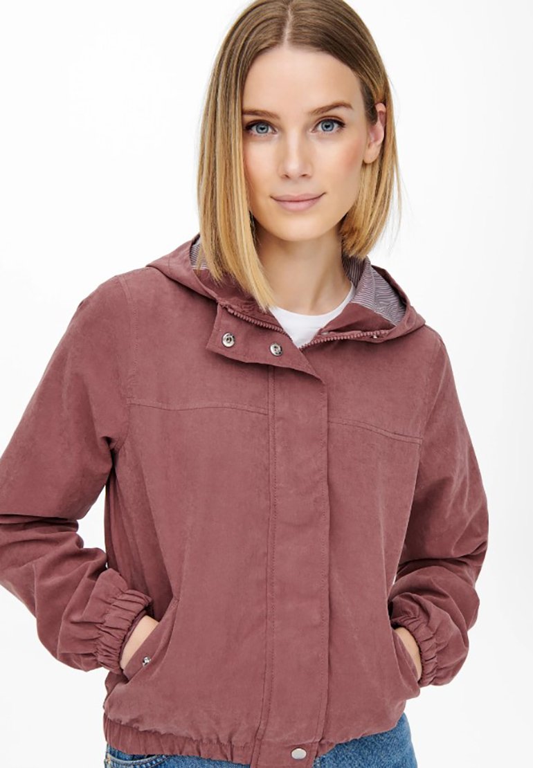 JDY JDYHAZEN SHINE JACKET - Suvejakk - rose brown