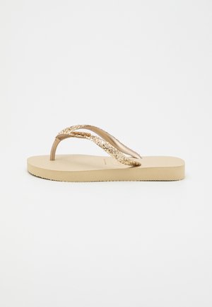 Havaianas SLIM GLITTER - Infradito da bagno - sand grey