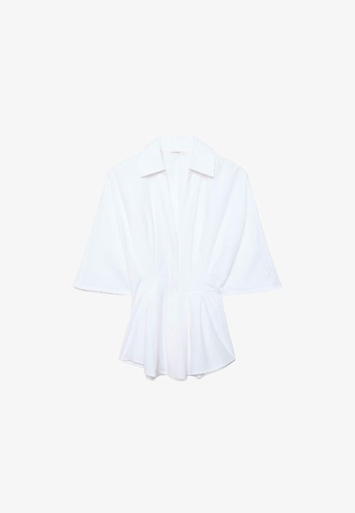 zalando — Stradivarius · POPLIN SHIRT WITH KIMONO SLEEVES AND PLEATS 07165167 - Camicetta